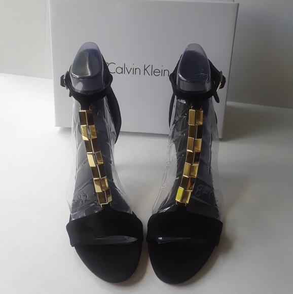Calvin Klein Shoes - Avie suede heels.